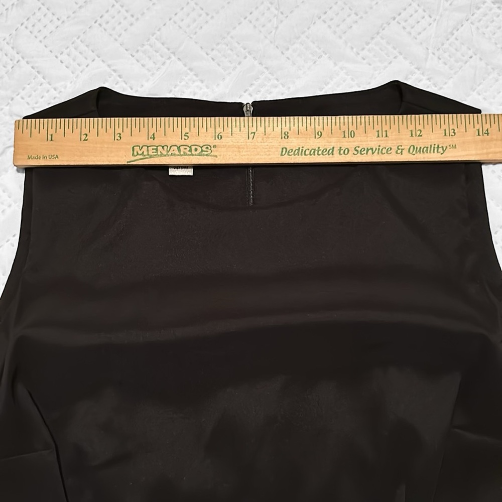 ALYX Limited Plus Size Solid Stretch Twill Dress - Picture 6 of 7